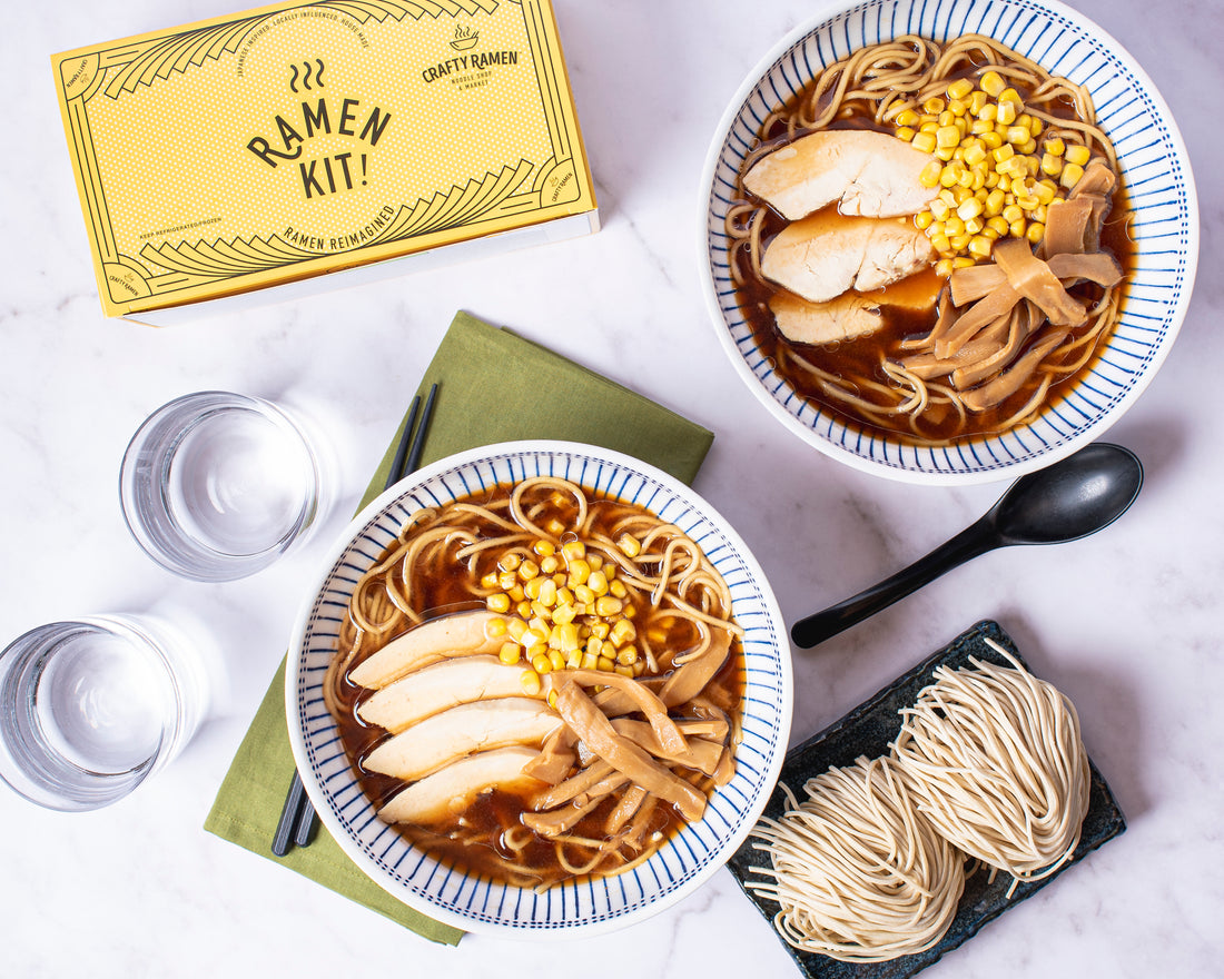 Meal Kit Cooking Instructions: Chicken Shoyu Ramen