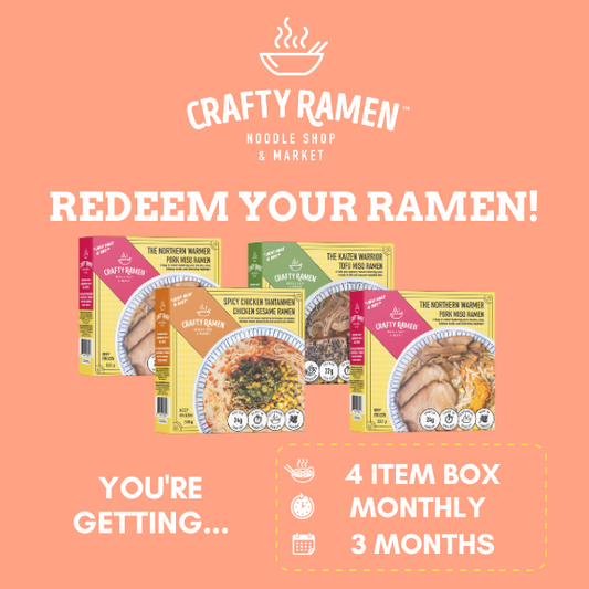 REDEEM - 4 ITEM BOX | Once A Month | 3 Months