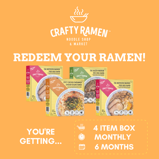 REDEEM - 4 ITEM BOX | Once A Month | 6 Months