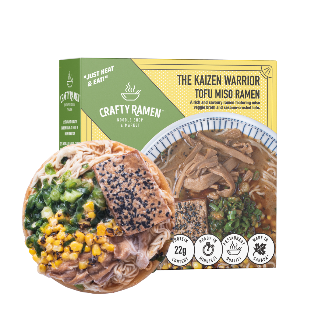 The Kaizen Warrior - Tofu Miso Ramen
