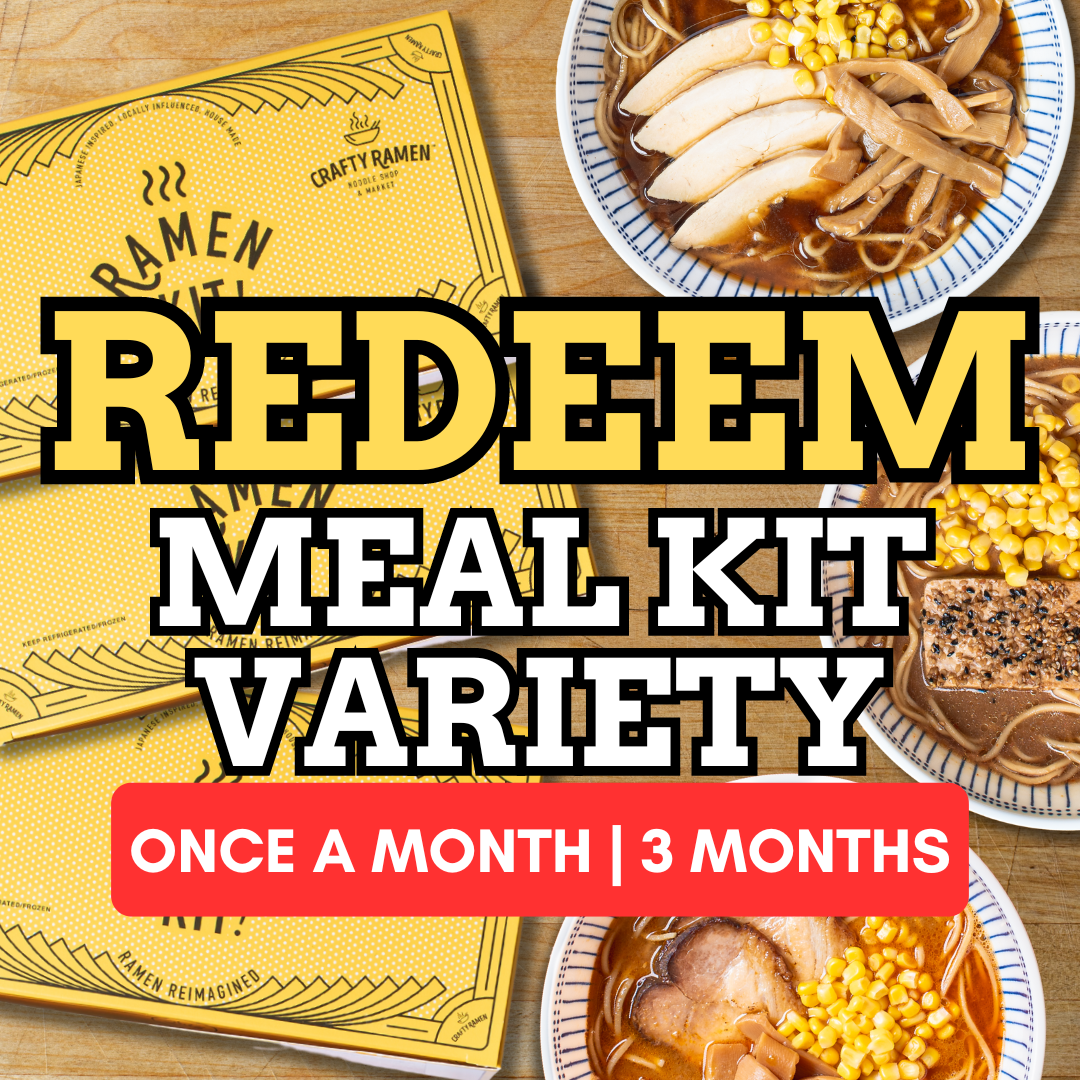 REDEEM - Meal Kit Variety | Once a Month | 3 Months