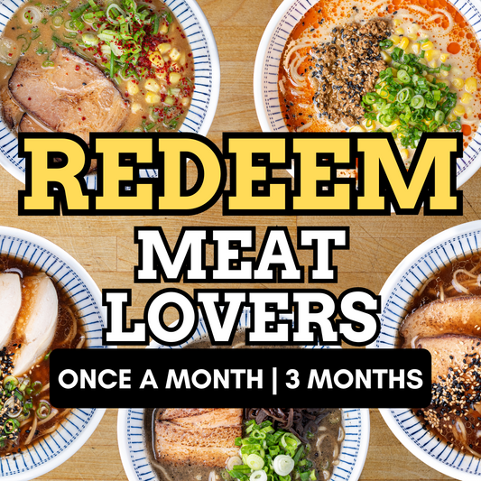 REDEEM - Meat Lovers | Once a Month | 3 Months