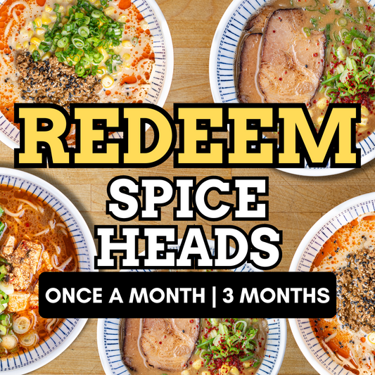 REDEEM - Spice Heads | Once a Month | 3 Months