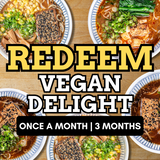 REDEEM - Vegan Delight | Once a Month | 3 Months