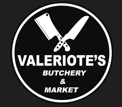 Valeriote's Butchery and Market logo.