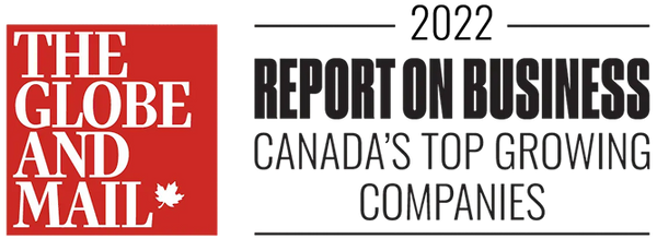 Crafty Ramen's award from Globe & Mail for Canada’s Top Growing Companies 2022