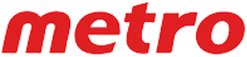 Metro Grocery Logo. Crafty Ramen is available in select Metro grocery stores across Canada.